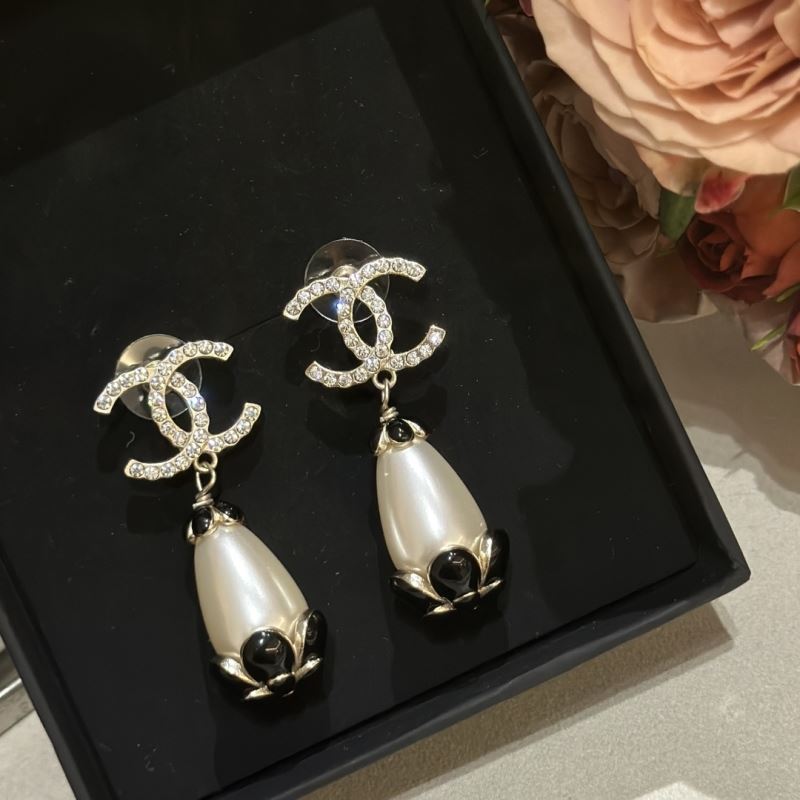 Ch*el earrings